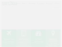 Tablet Screenshot of capetowntravelntours.co.za